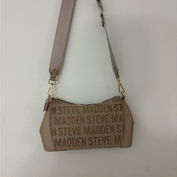 Steve Madden Monogram Letter Bag With Shoulder Strap y2k streetwear Preppy - Picture 3 of 6
